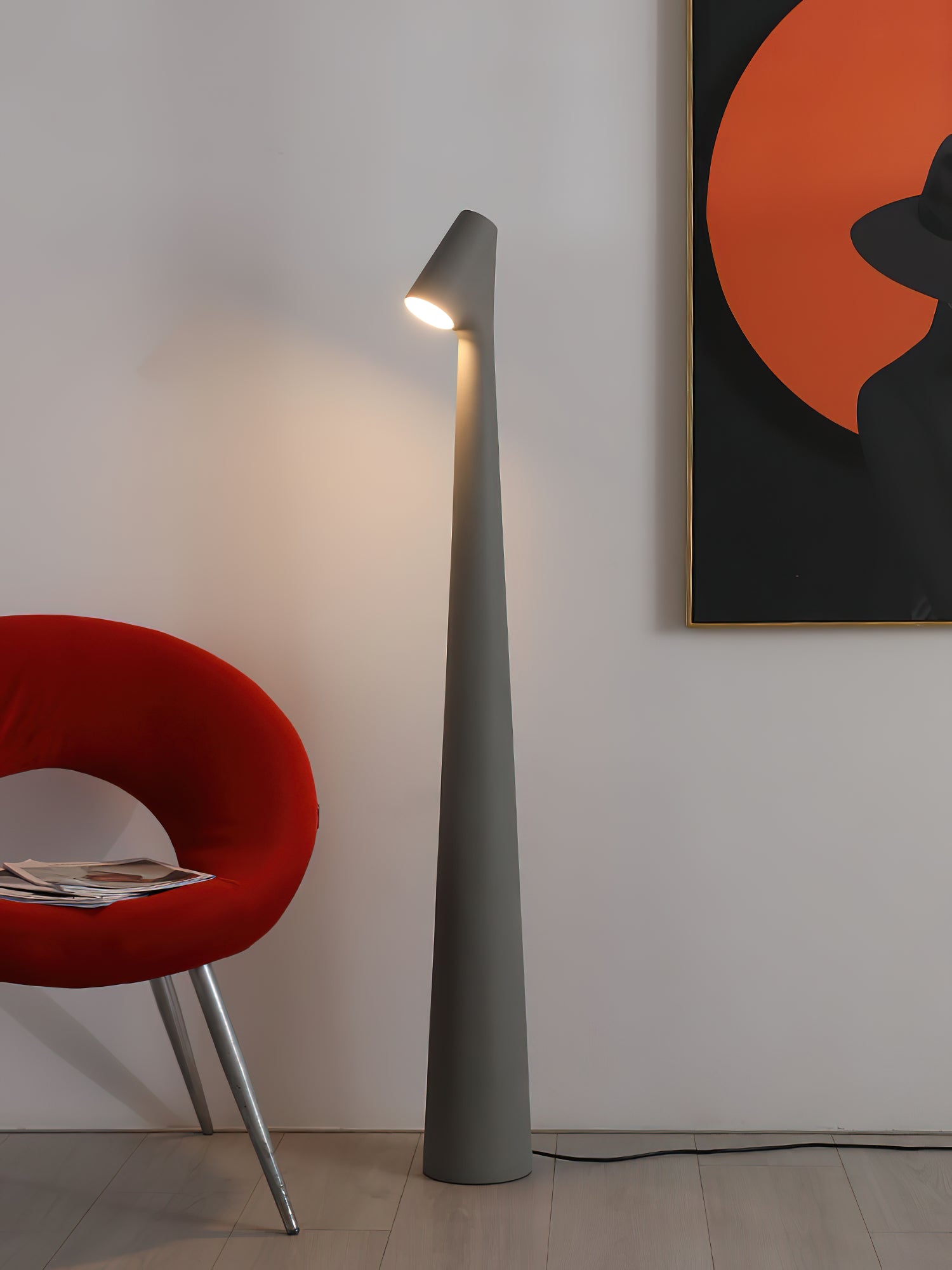 Stylish Africa Floor Lamp - Handcrafted Tribal Design for Living Room, Bedroom & Office Decor - Perfect for Ambient Lighting & Home Styling