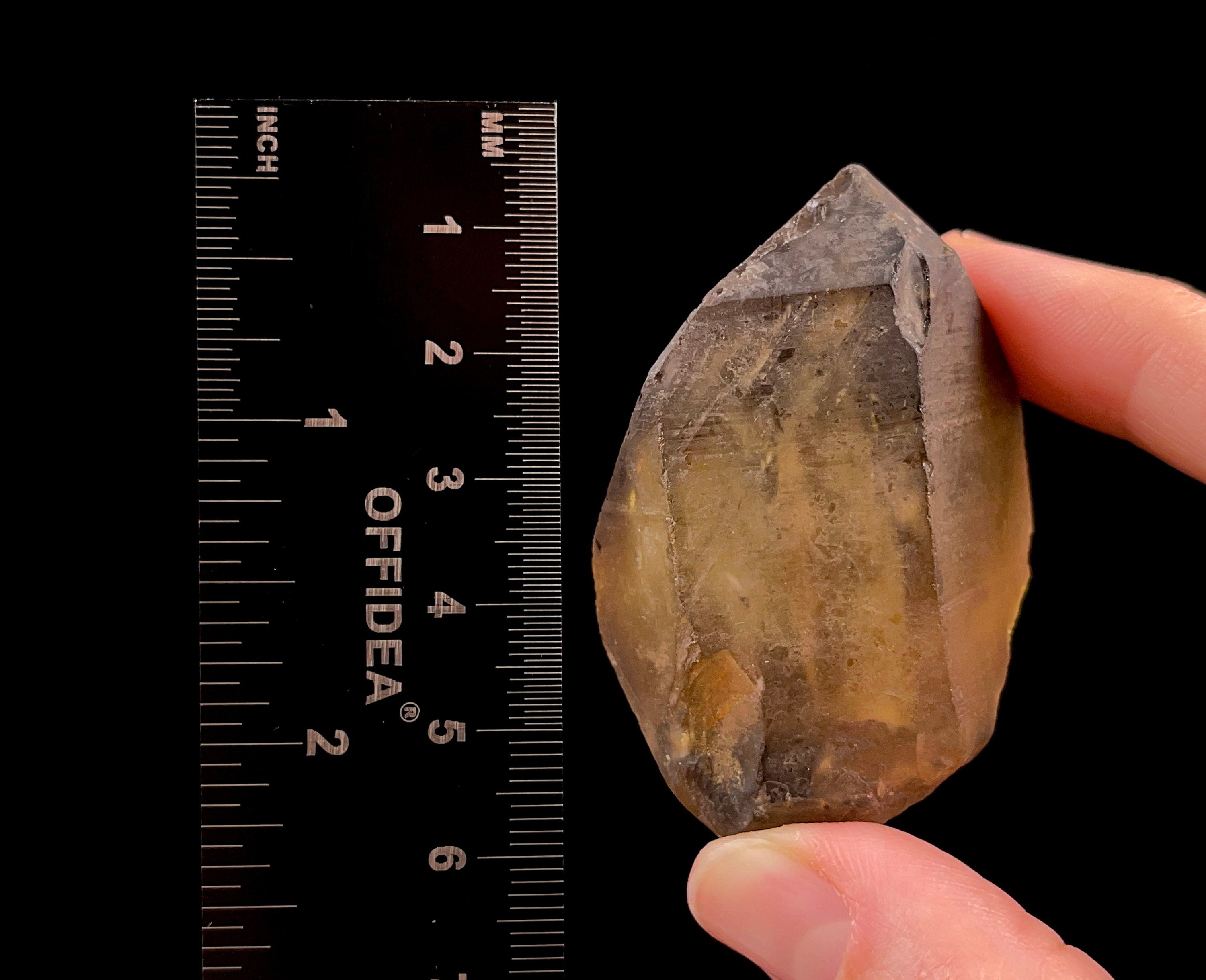Natural CITRINE Raw Crystal Point - November Birthstone, Healing Stone & Home Decor | Raw Crystals and Stones for Meditation, Energy Healing & Spiritual Gifts (Item 51874)