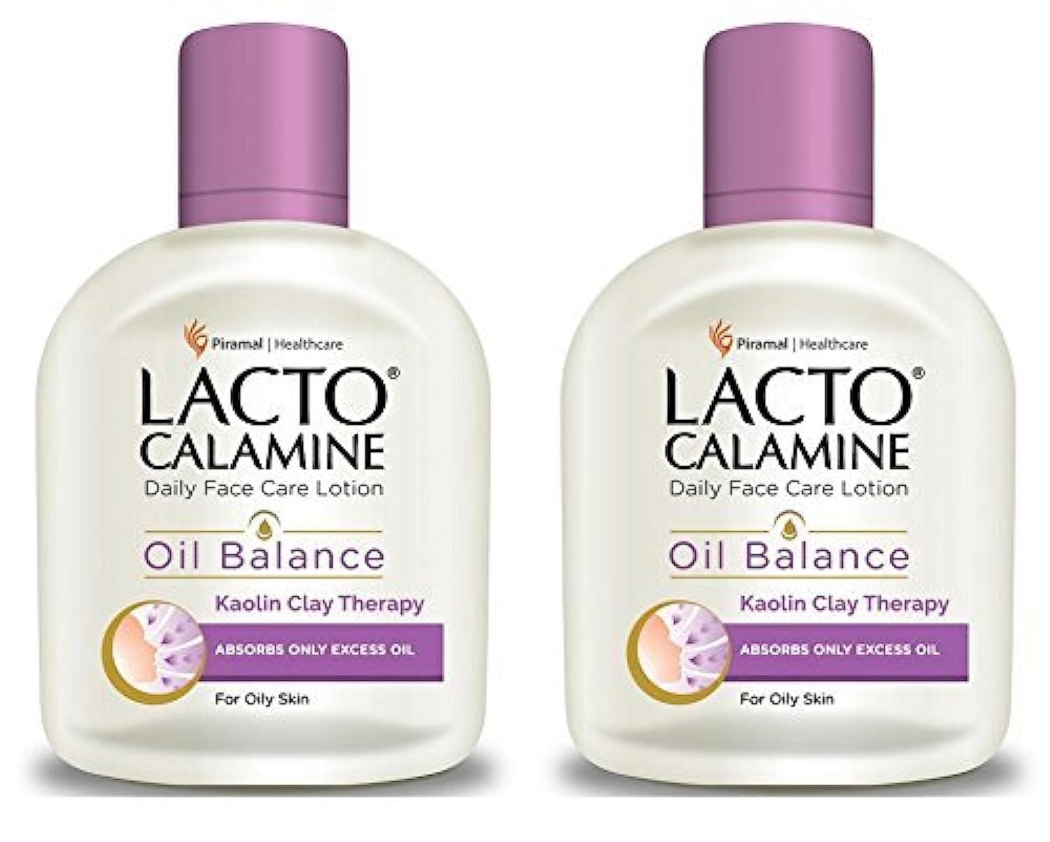 Best Daily Face Moisturizer for Oily Skin - Pack of 2 (4.06 Fl Oz/120ml) - Acne Treatment for Pimples, Dark Spots & Blackheads - Oil-Free Hydrating Lotion for Clear Skin | Perfect for Morning & Night Skincare Routine