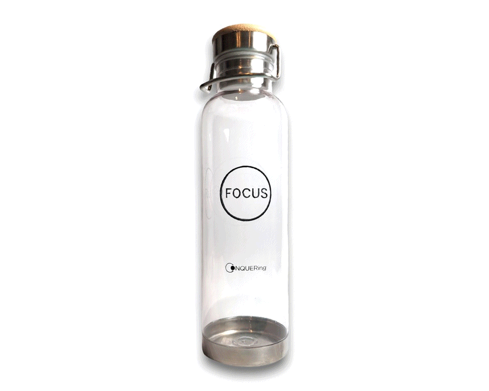 Conquering Magic Water Bottle - Leak Proof, Insulated Stainless Steel Bottle for Gym, Hiking & Travel - Keeps Drinks Hot & Cold for 24 Hours