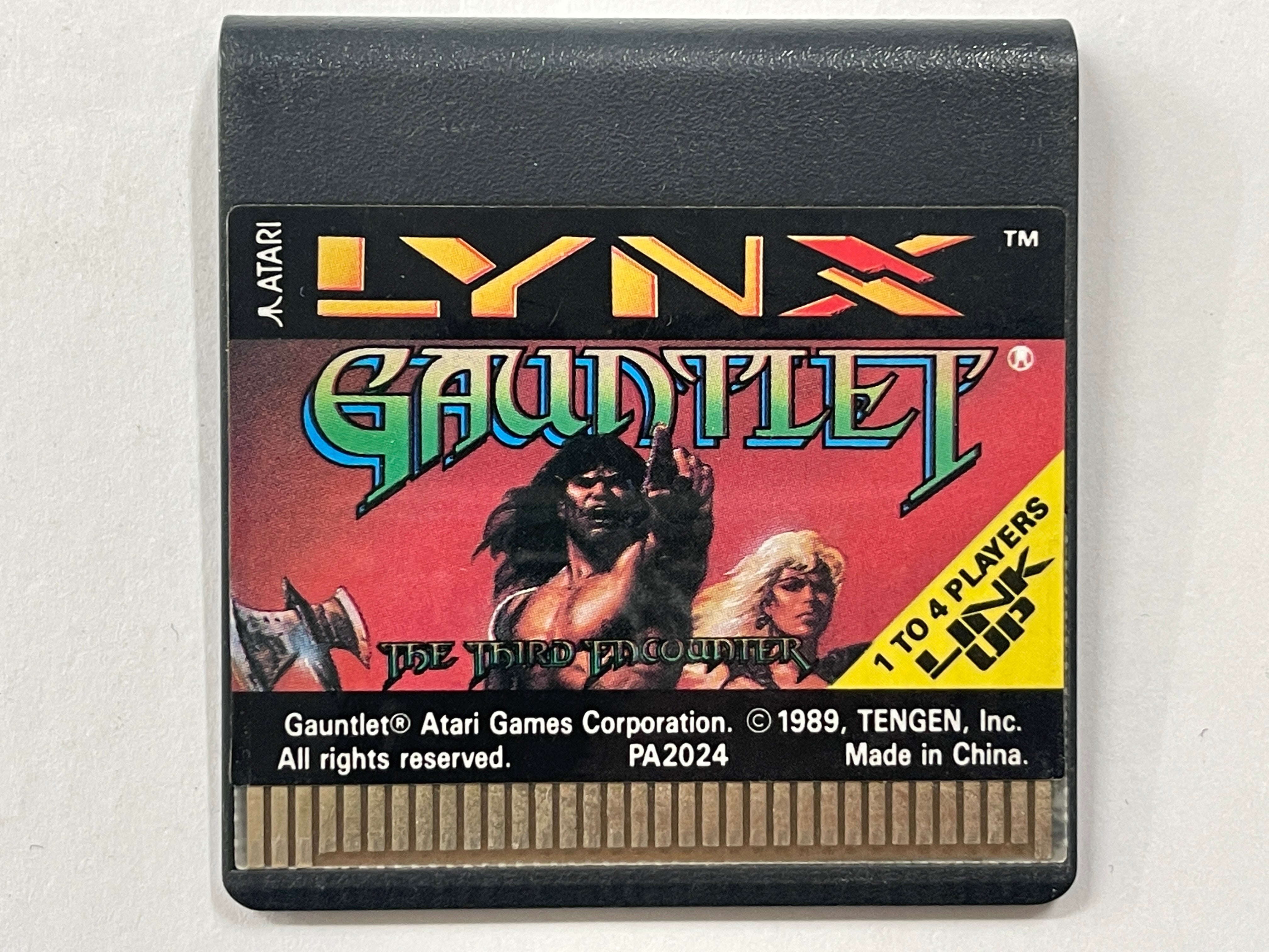 Gauntlet Cartridge - High-Performance Gaming Cartridge for Classic Consoles | Perfect for Retro Gaming Enthusiasts & Collectors