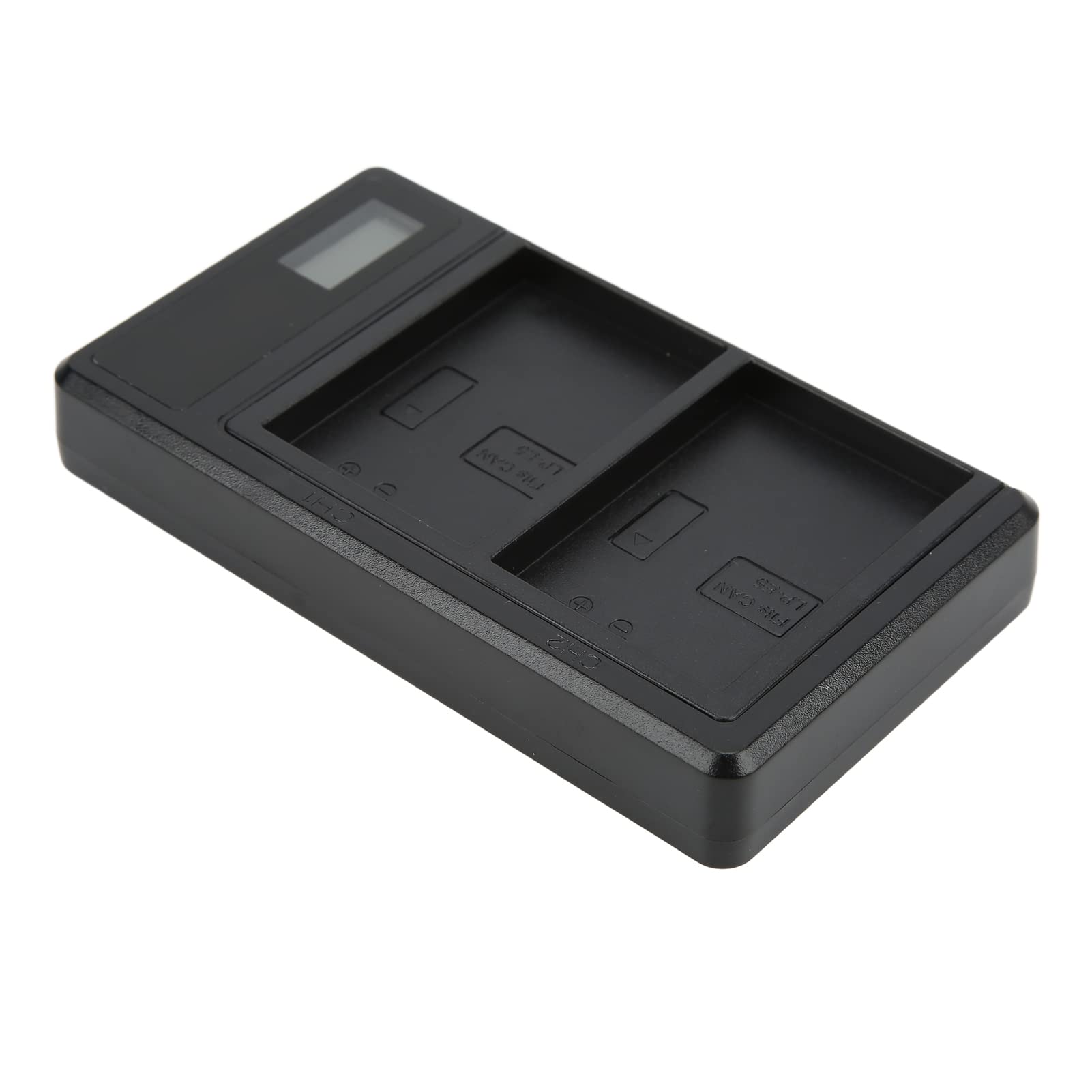 Dual Battery Charger for Action Camera with LCD Display - Fast Charging LP-E5 Battery & Dual USB Ports - Perfect for Travel, Vlogging, and Outdoor Photography Accessories