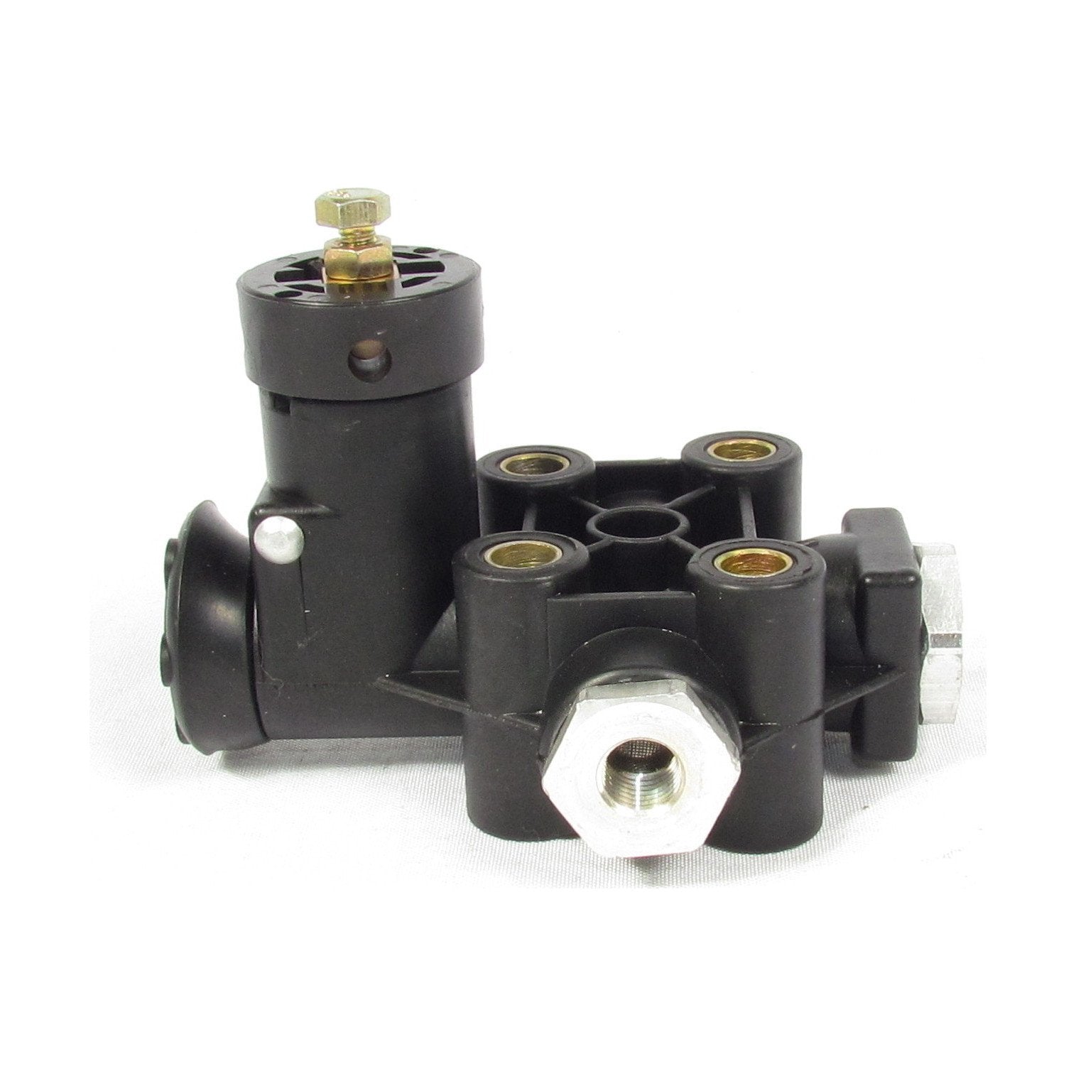 Fortpro Immediate Response Leveling Valve 1/4 NPT Ports - Haldex KN27000 Replacement F245602 - Heavy Duty Truck & Trailer Air Suspension System Part