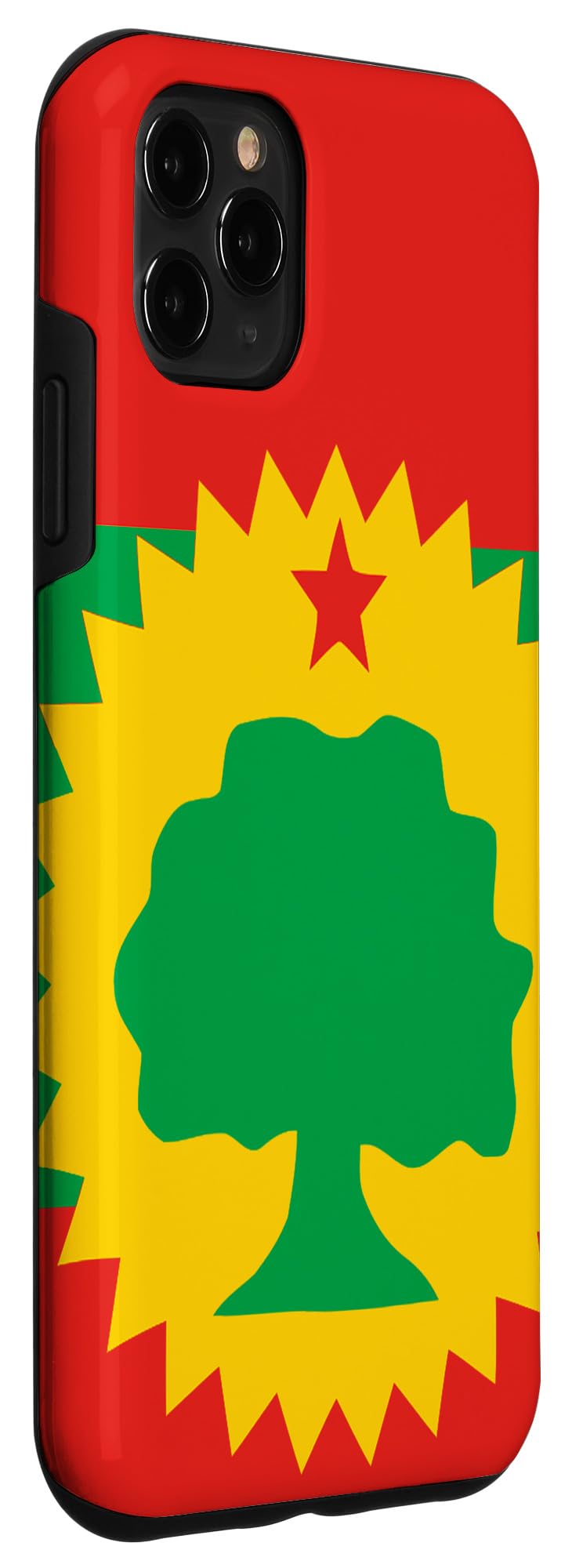 iPhone 11 Pro Max Case with Oromo Flag Design - Proud Ethiopia African Heritage Phone Cover - Perfect for Cultural Pride, Travel & Daily Protection