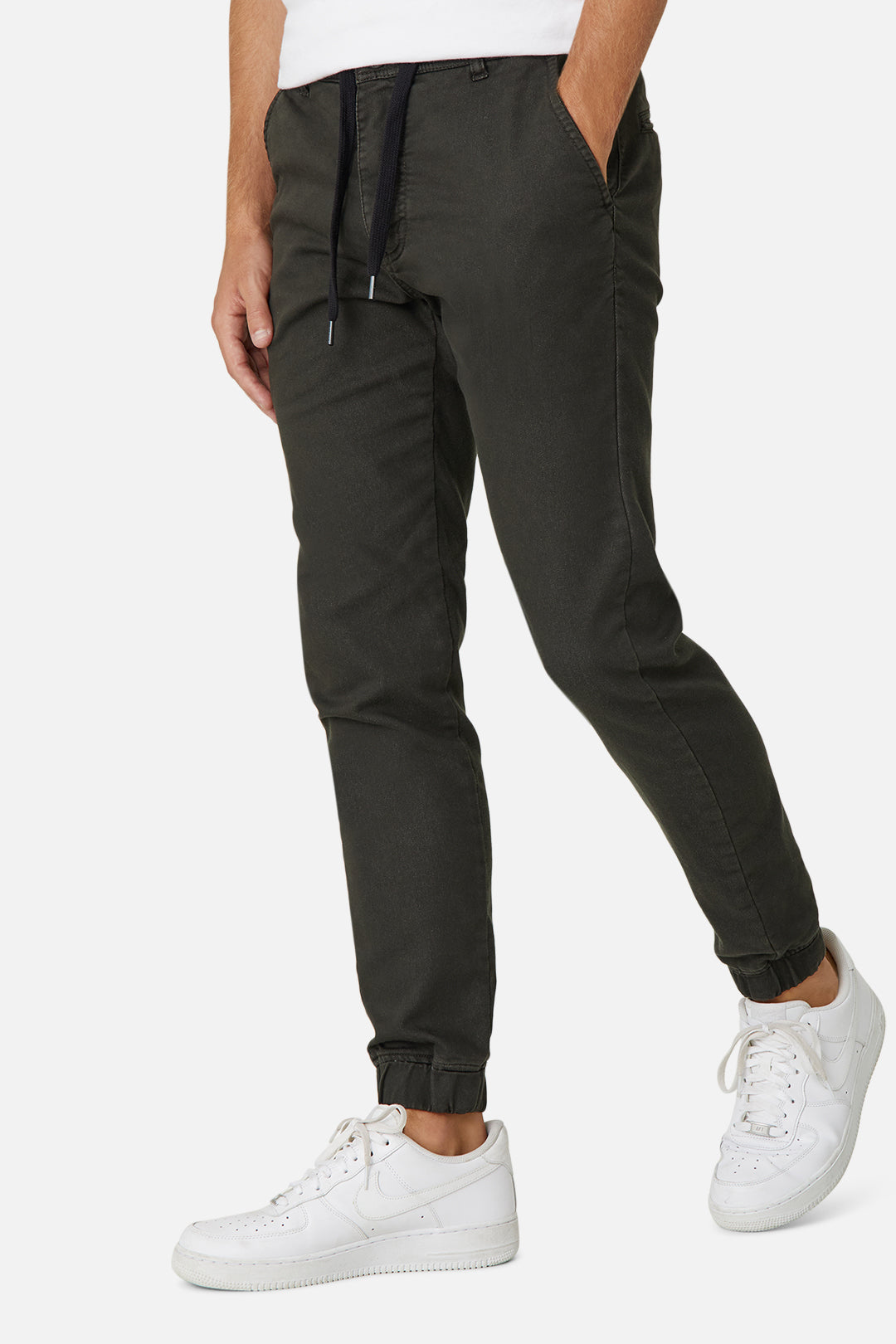 The Drifter Chino Pant for Men - Army Green | Comfortable & Stylish Casual Pants for Work, Travel & Everyday Wear