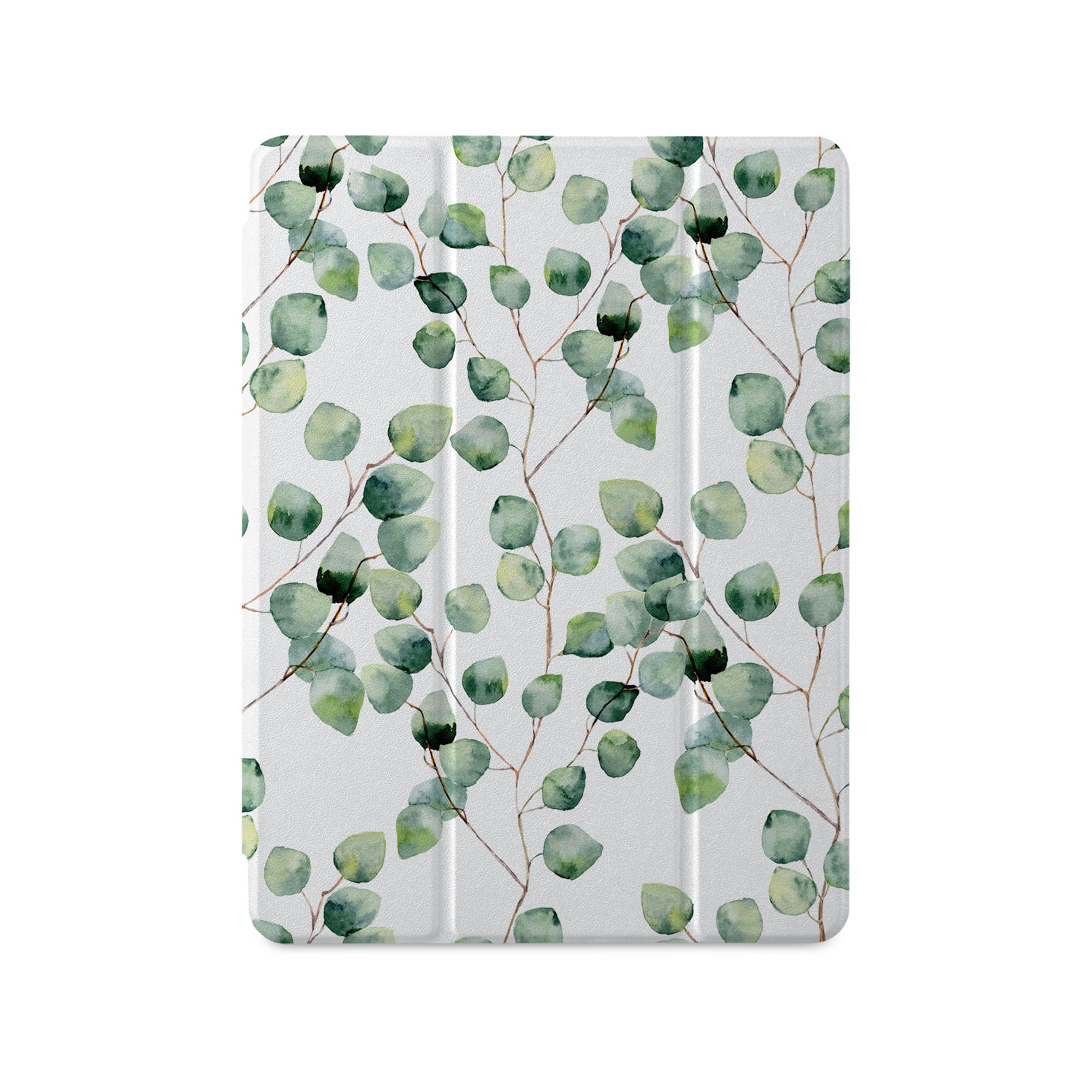 iPad 360 Elite Case - Premium Protective Cover with Green Leaves Design for iPad Pro/Air/Mini - Perfect for Work, Travel & Daily Use