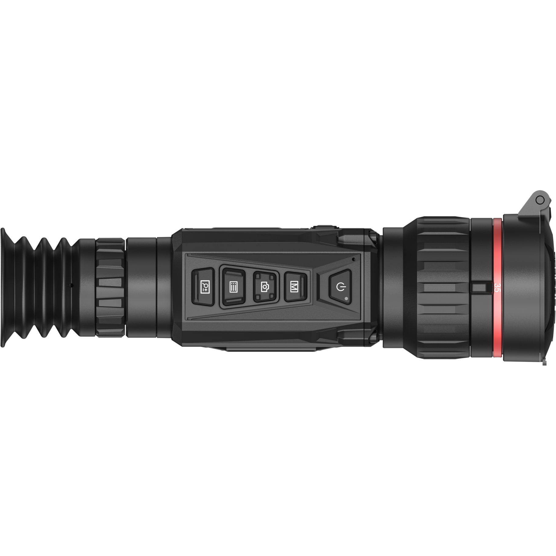 HIKMICRO TH50Z 2.0 Thunder Thermal Imaging Scope with 640x512 Resolution & 2.0x Zoom - Perfect for Hunting, Wildlife Observation, and Night Vision Security