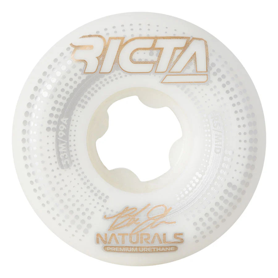 Ricta Johnson Source Naturals Mid 99a 53mm Skateboard Wheels - High-Performance Cruising & Street Skating Wheels for Smooth Rides