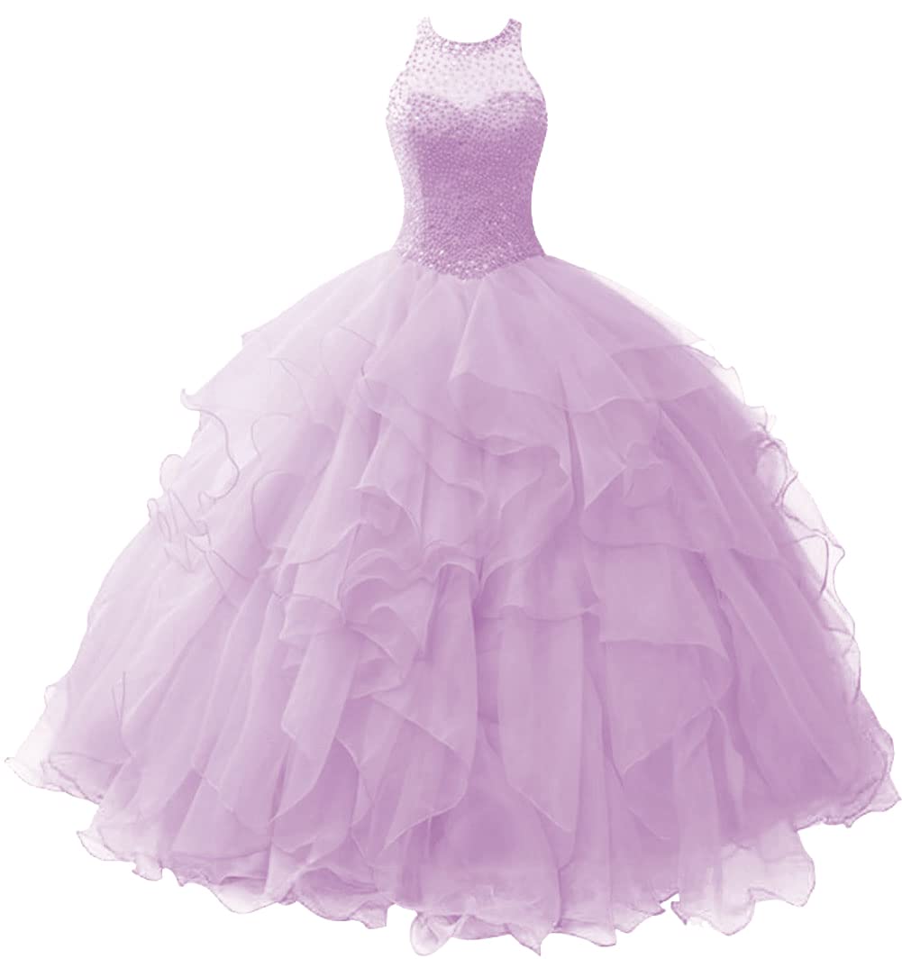 JAEDEN Elegant Prom Dress Ball Gown with Ruffles & Beading - Quinceanera, Homecoming, Evening Gown for Formal Dances & Special Occasions
