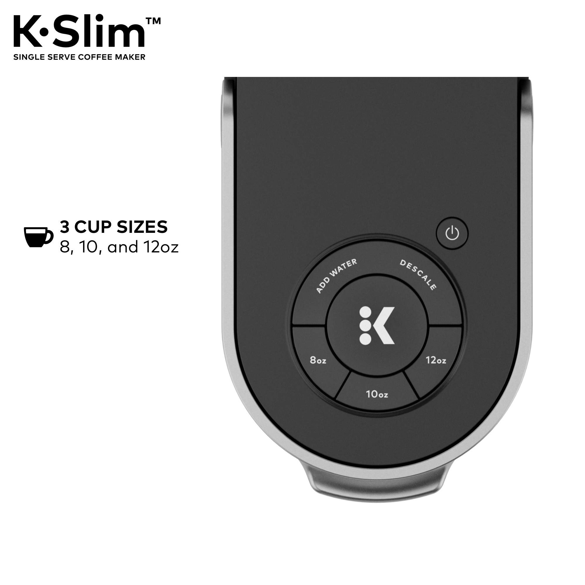 Keurig K-Slim Single Serve Coffee Maker with McCafé Classic Collection Variety Pack (40 K-Cup Pods) - Compact Coffee Machine for Home, Office & Dorm Use
