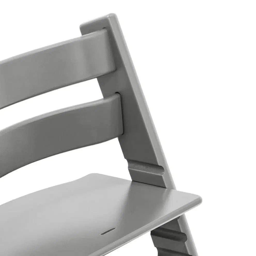 Stokke Tripp Trapp High Chair - Adjustable Baby & Toddler Chair in Storm Grey | Ergonomic Design for Safe & Comfortable Feeding, Learning & Playtime