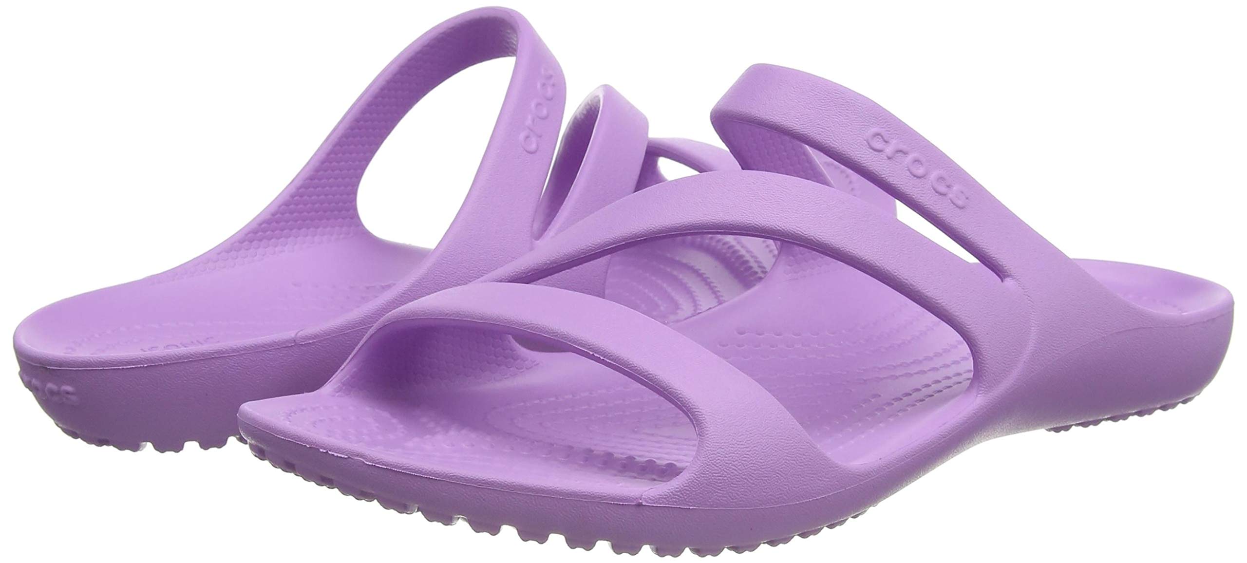 Crocs Women's Kadee II Strappy Sandals - Comfortable Slip-On Summer Shoes for Women, Lightweight & Cushioned Footbed - Perfect for Beach, Pool, Vacation & Casual Wear