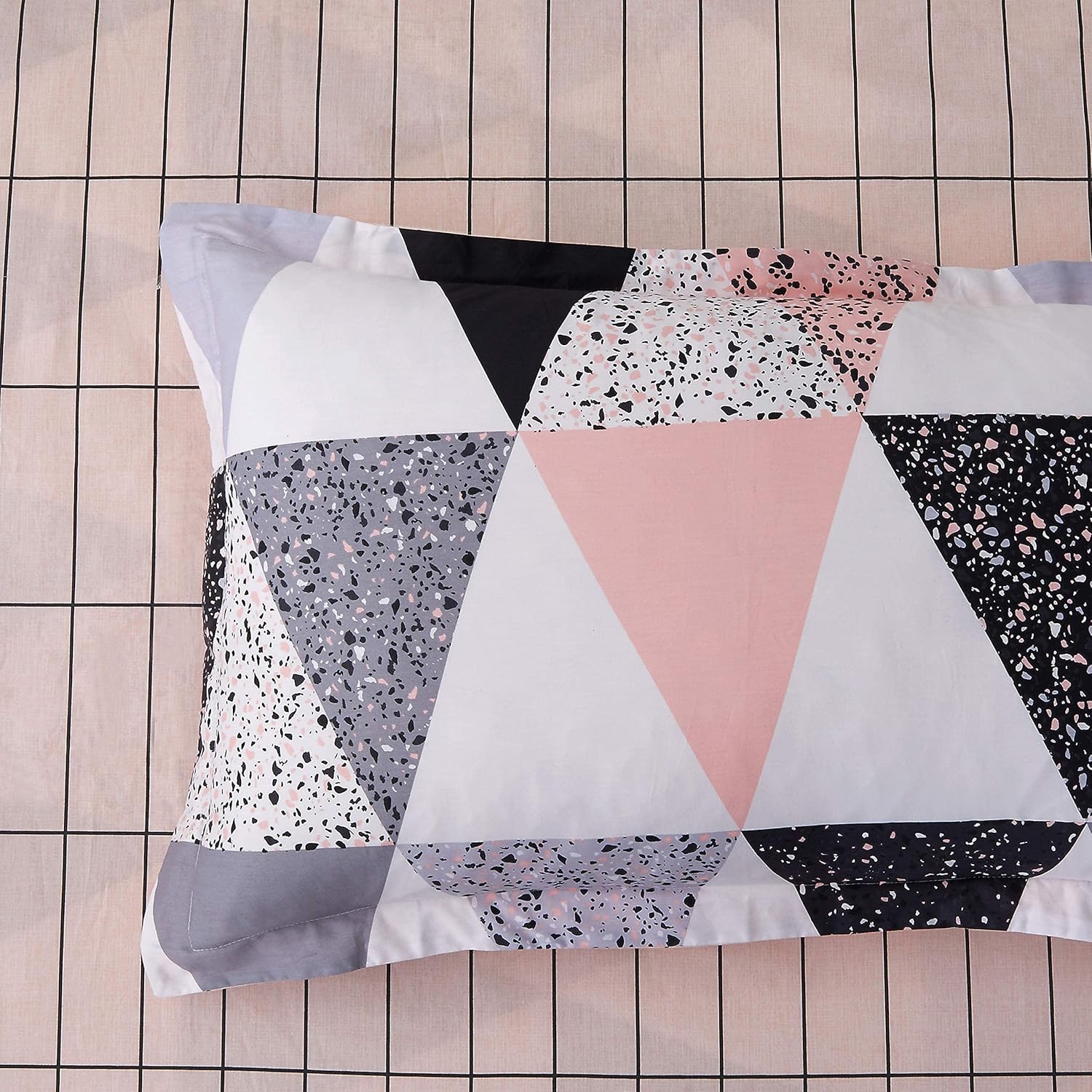 Annie 100% Cotton Reversible Quilt Cover Set - King Size Bedding for Luxurious Comfort | Perfect for Master Bedrooms & Guest Rooms