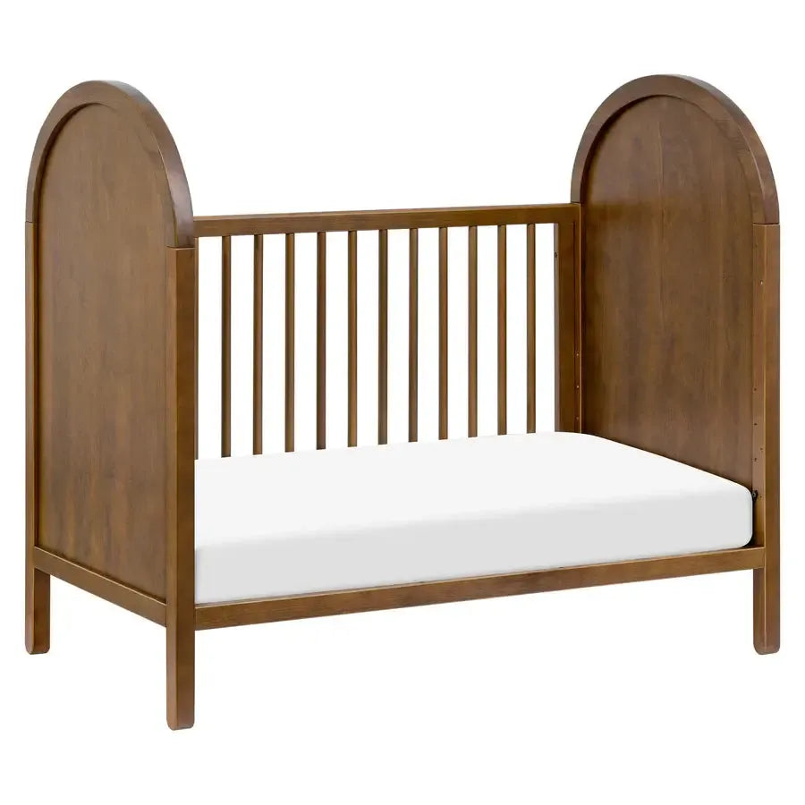 Babyletto Bondi 3-in-1 Convertible Crib in Natural Walnut Finish - Safe & Stylish Nursery Furniture for Newborn to Toddler Bed | Perfect for Modern Baby Rooms & Daycare Centers