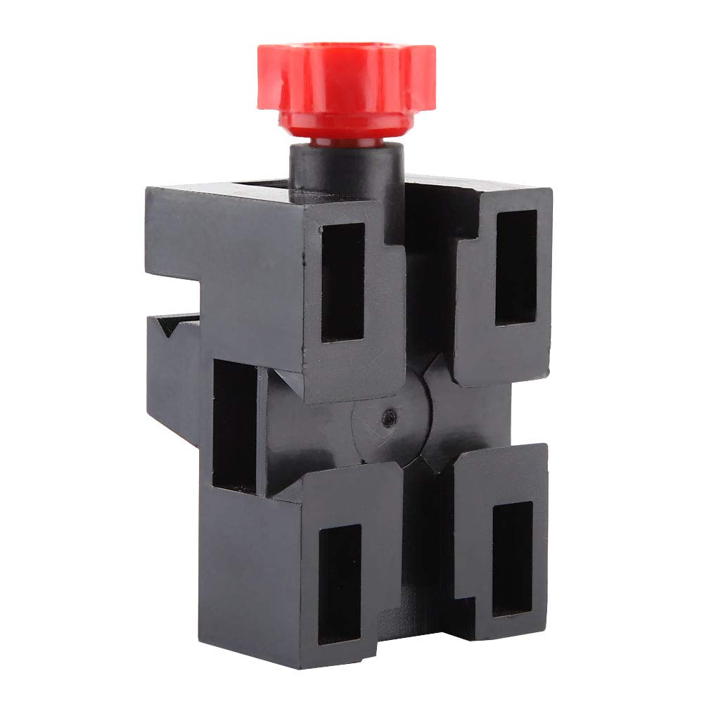 Z012 Mini Multipurpose Parallel Table Vise - Flat Clamp for Wood Turning, Jewelry Making & DIY Carving | Machine Accessory for Woodworking, Metalworking & Craft Projects