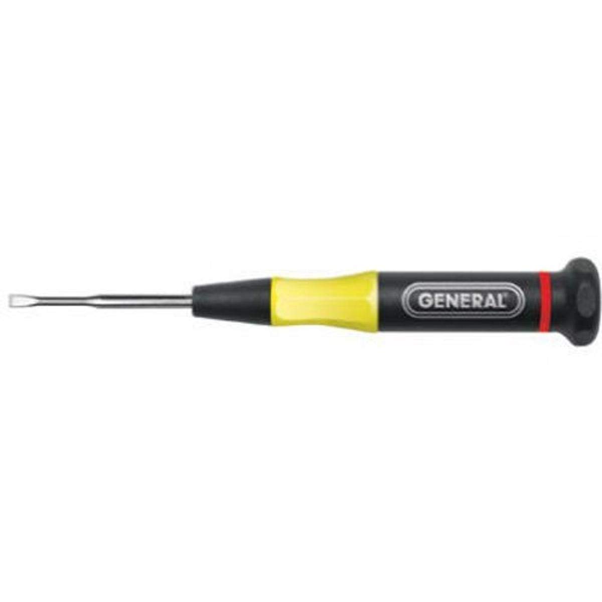 General Tools Precision Screwdriver #611078 - 5/64 Inch Slotted Screwdriver for Electronics, Watches & Small Appliances - Professional Repair Tool for Eyeglasses, Phones & Jewelry