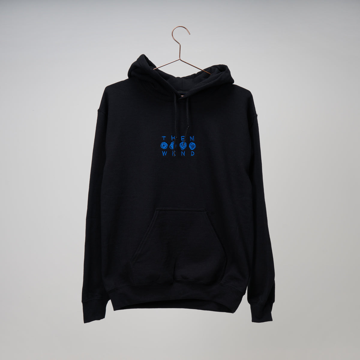 WKND Skateboards x THEM Skates Logo Hoodie - Black | Streetwear Skate Hooded Sweatshirt for Men & Women | Perfect for Skateboarding, Casual Wear & Urban Fashion
