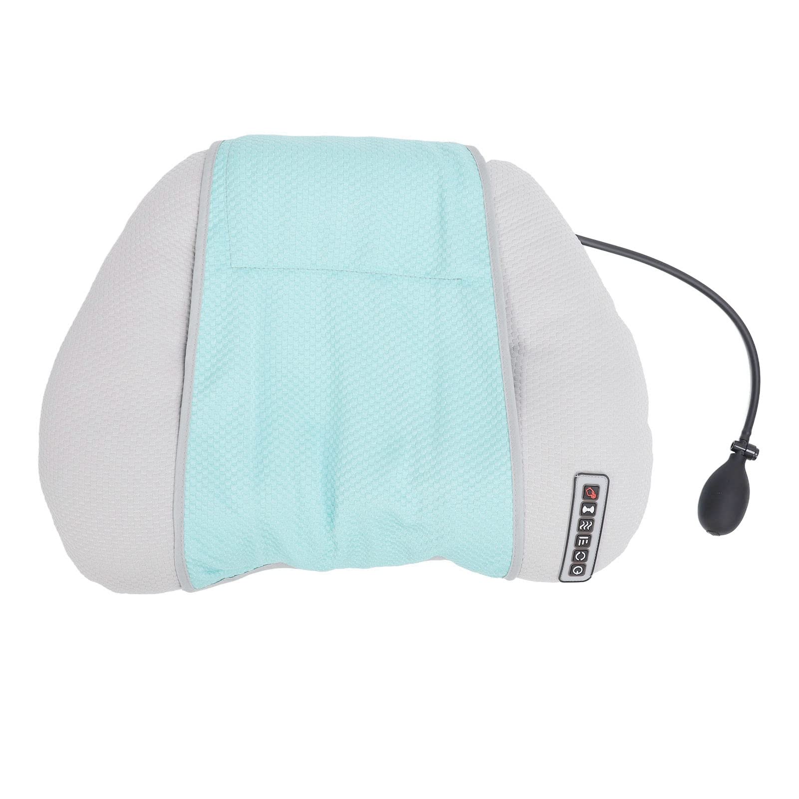Electric Neck Massage Pillow with Heat Therapy - US Plug for Pain Relief, Muscle Relaxation & Stress Relief - Perfect for Home, Office & Travel Use
