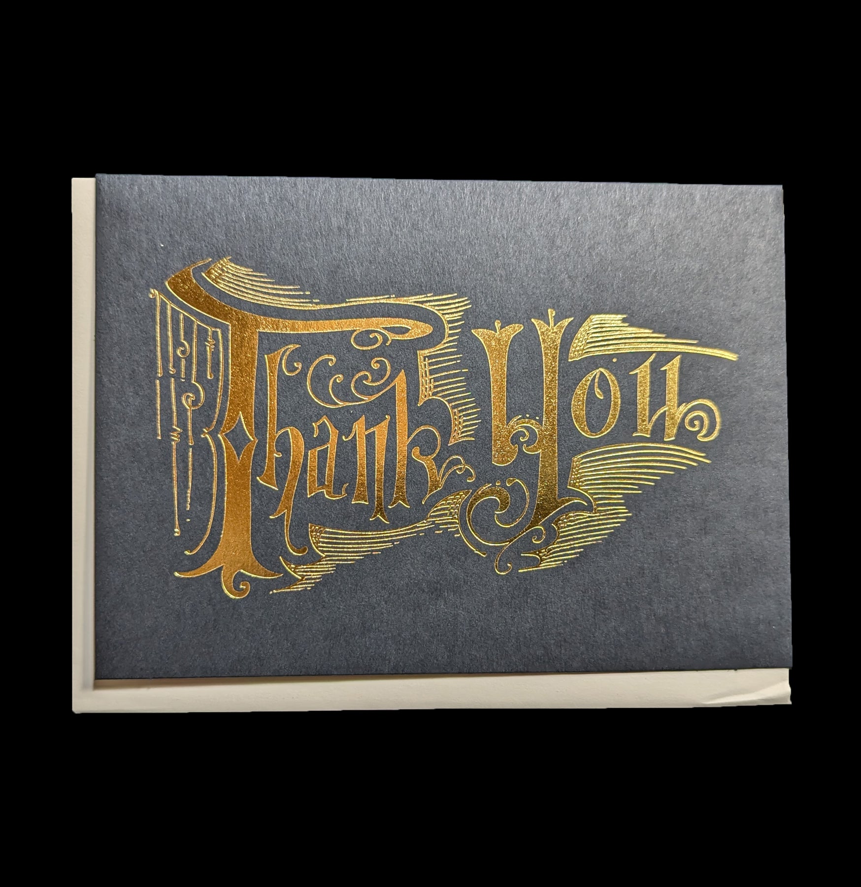 Elegant Gold Foil Thank You Cards - Premium Quality Greeting Cards for Weddings, Birthdays & Appreciation - Perfect for Special Occasions & Gifts