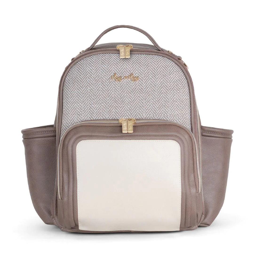 Itzy Ritzy Mini Plus Diaper Bag - Stylish & Functional Baby Essentials Organizer for On-the-Go Parents | Perfect for Travel, Shopping & Daily Outings