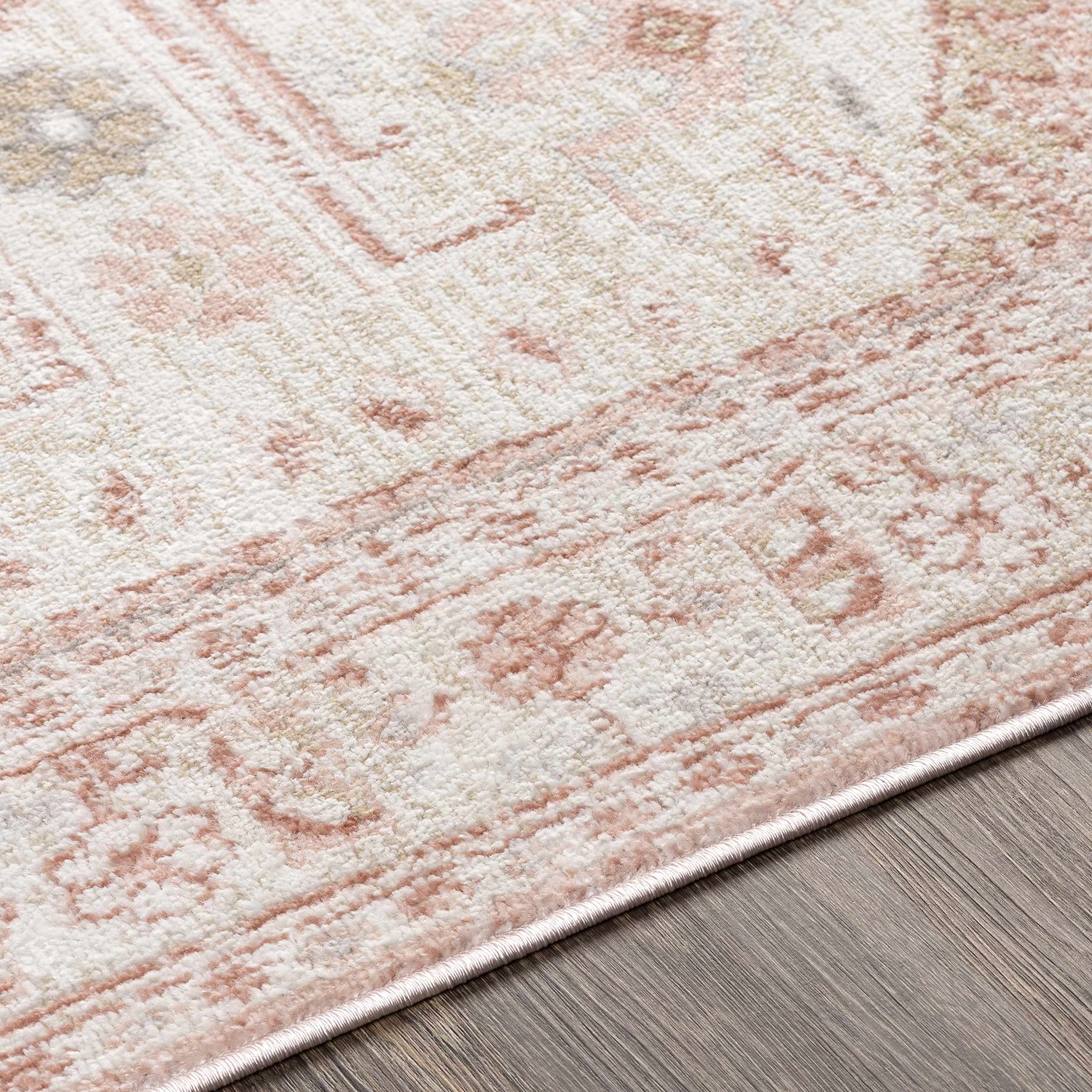 Hauteloom Kendal Traditional Beige and Gray Area Rug 7'10