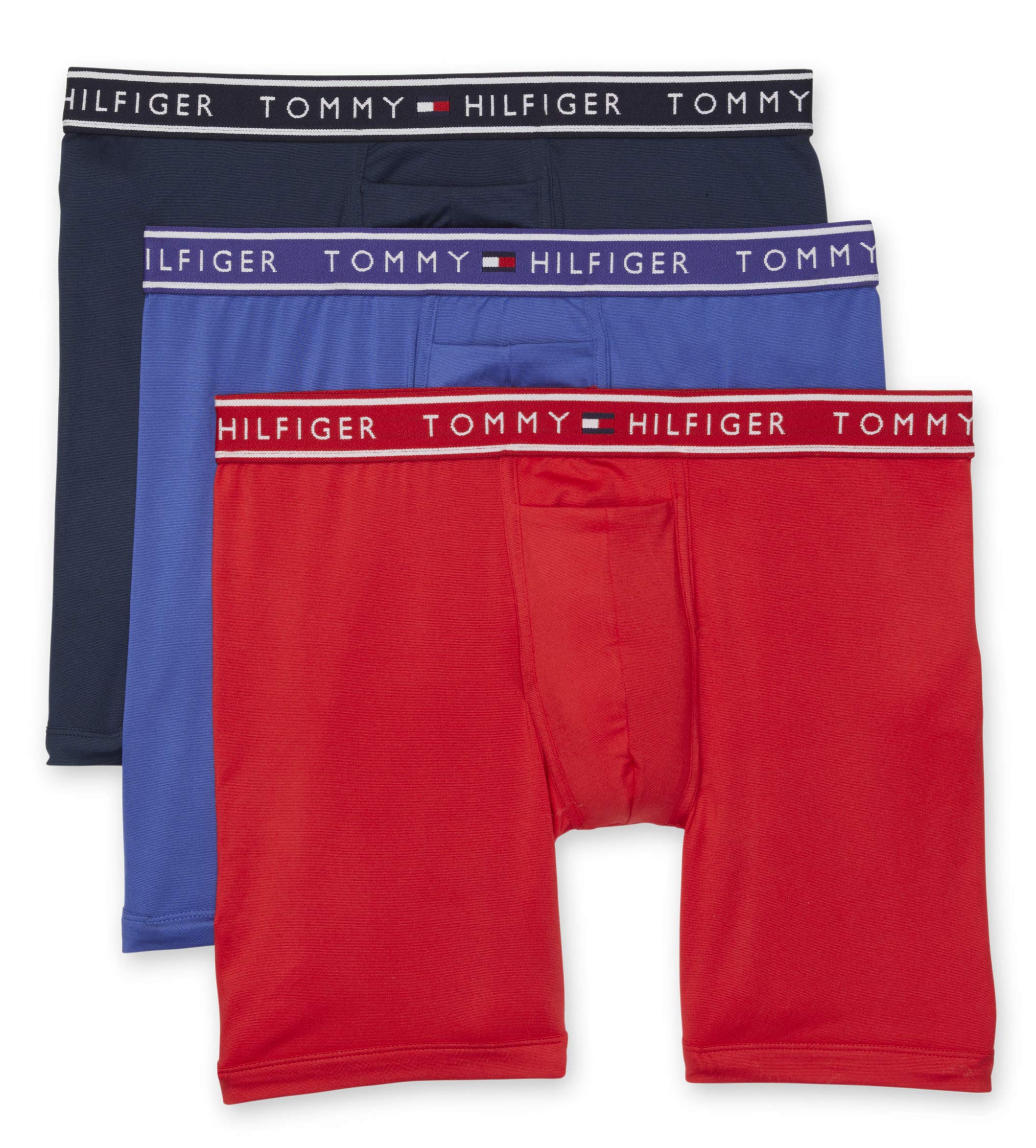Tommy Hilfiger Men's Flx Evolve Multipack Boxer Briefs - Soft Stretch Underwear for All-Day Comfort | Gym, Work & Casual Wear