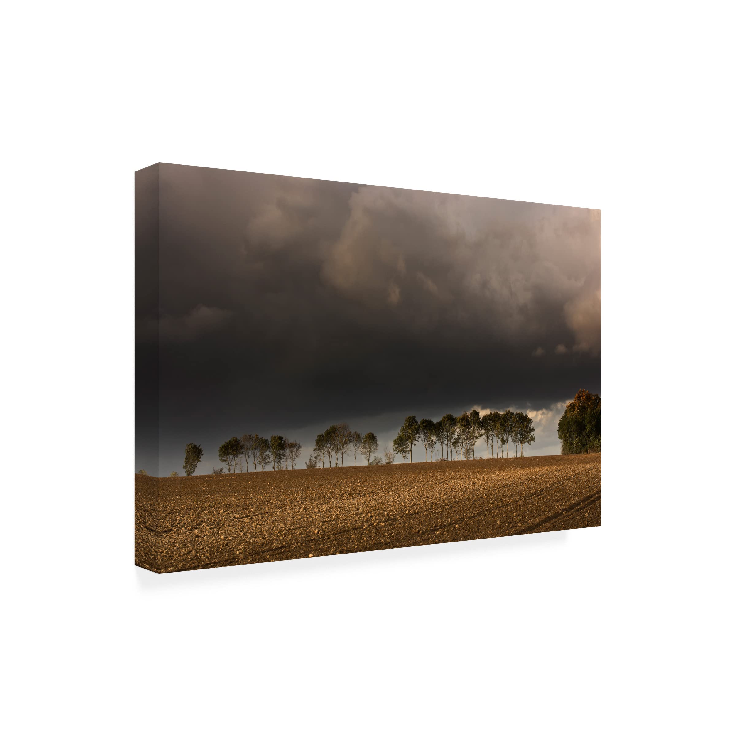 Trademark Fine Art 'War Games' Canvas Art by Geoffrey Ansel Agrons - 30x47 Inch Modern Wall Decor for Living Room, Office & Gaming Spaces