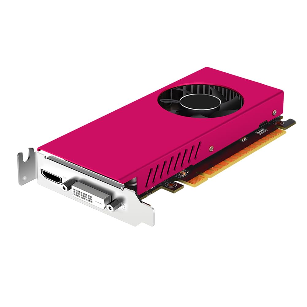 ROTEMADEGG GTX750Ti 4GB GDDR5 128-Bit Gaming Graphics Card - 1020MHz, PCI-E 2.0 x16, DVI+ Compatible - Perfect for PC Gaming, Video Editing & Home Theater Setup