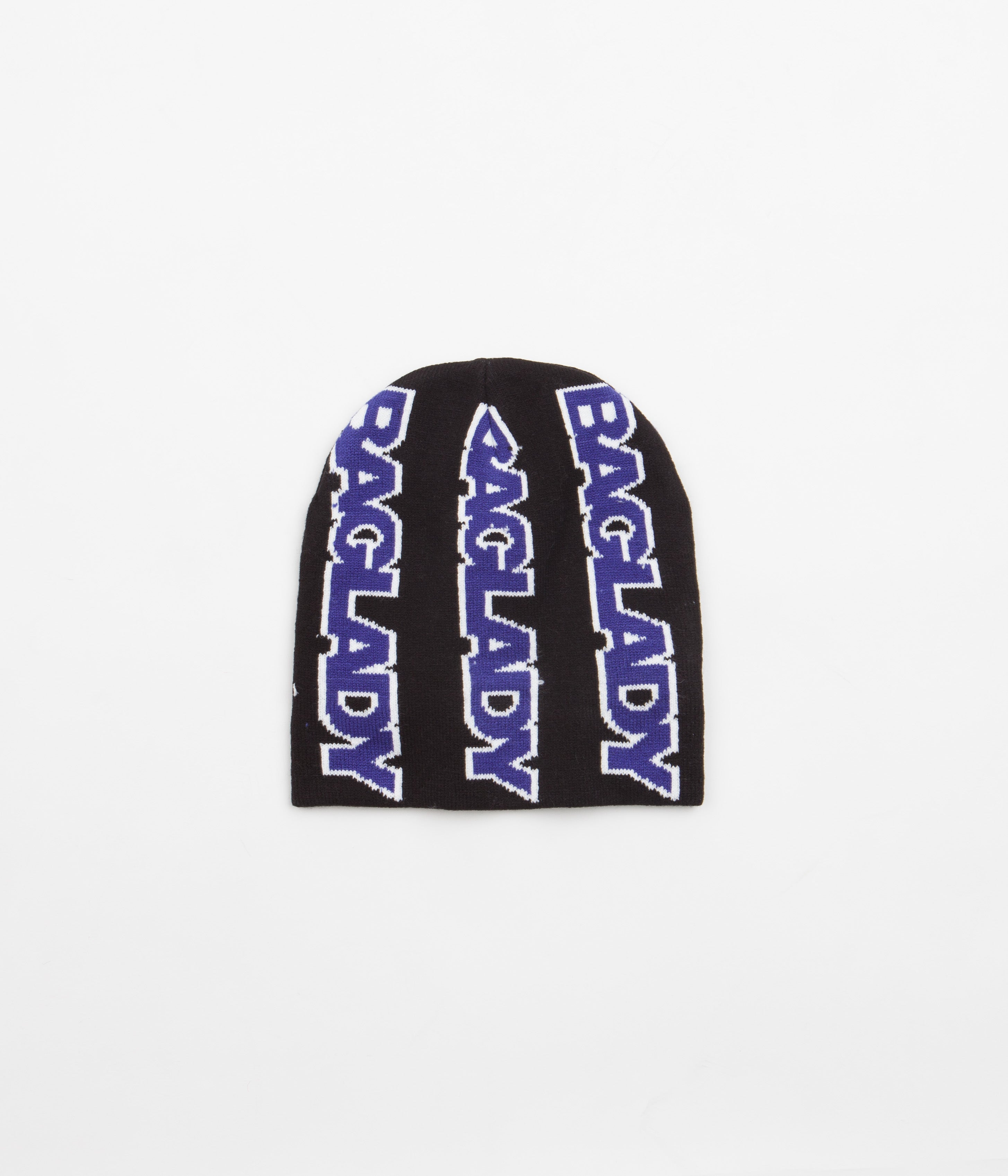 Baglady Silent Beanie Hat - Warm Winter Knit Beanie for Men & Women in Black & Blue - Perfect for Outdoor Activities, Skiing, and Cold Weather