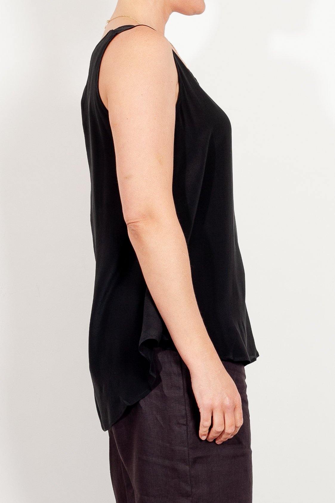 M.A. Dainty Gillie Silk Tank Top - Women's Elegant Sleeveless Blouse for Summer, Party & Office Wear - Perfect for Casual Outings, Date Nights and Professional Events