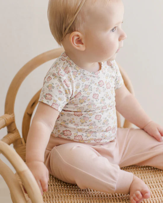 Baby Bubblegum Pants - Soft & Comfortable Cotton Pants for Infants & Toddlers - Perfect for Playtime, Daycare & Casual Wear