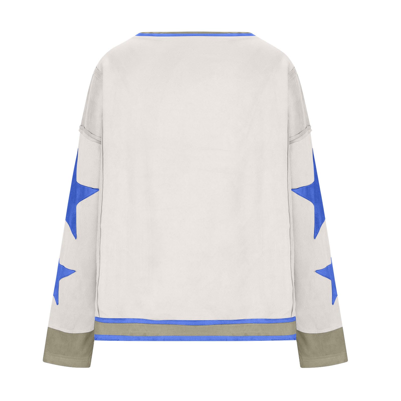 Trendy Women's Cropped Crewneck Sweatshirt - Loose Fit Long Sleeve Fall Tops 2025 | Fashion Workout Sweater | Perfect for Gym, Yoga, and Casual Streetwear Outfits