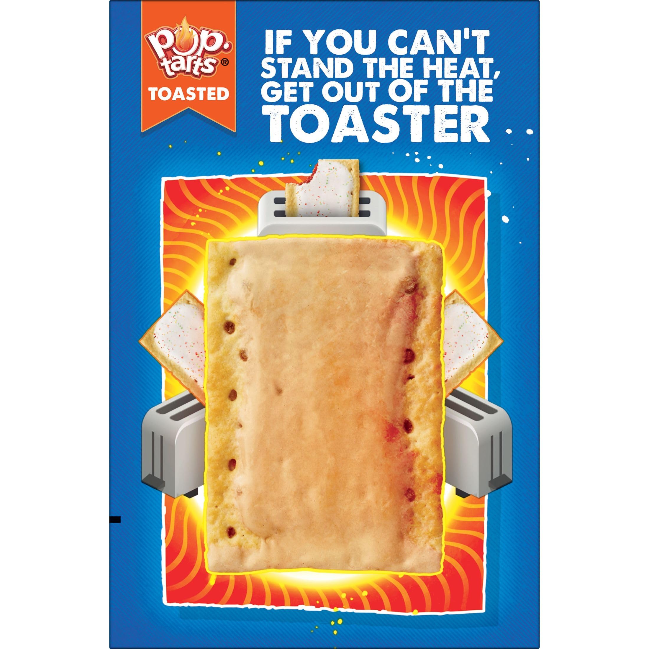 Pop-Tarts Unfrosted Brown Sugar Cinnamon Toaster Pastries - 96 Count (10.15lb) Case - Breakfast Food & Kids Snacks for School Lunches, Quick Breakfast, and On-the-Go Snacking