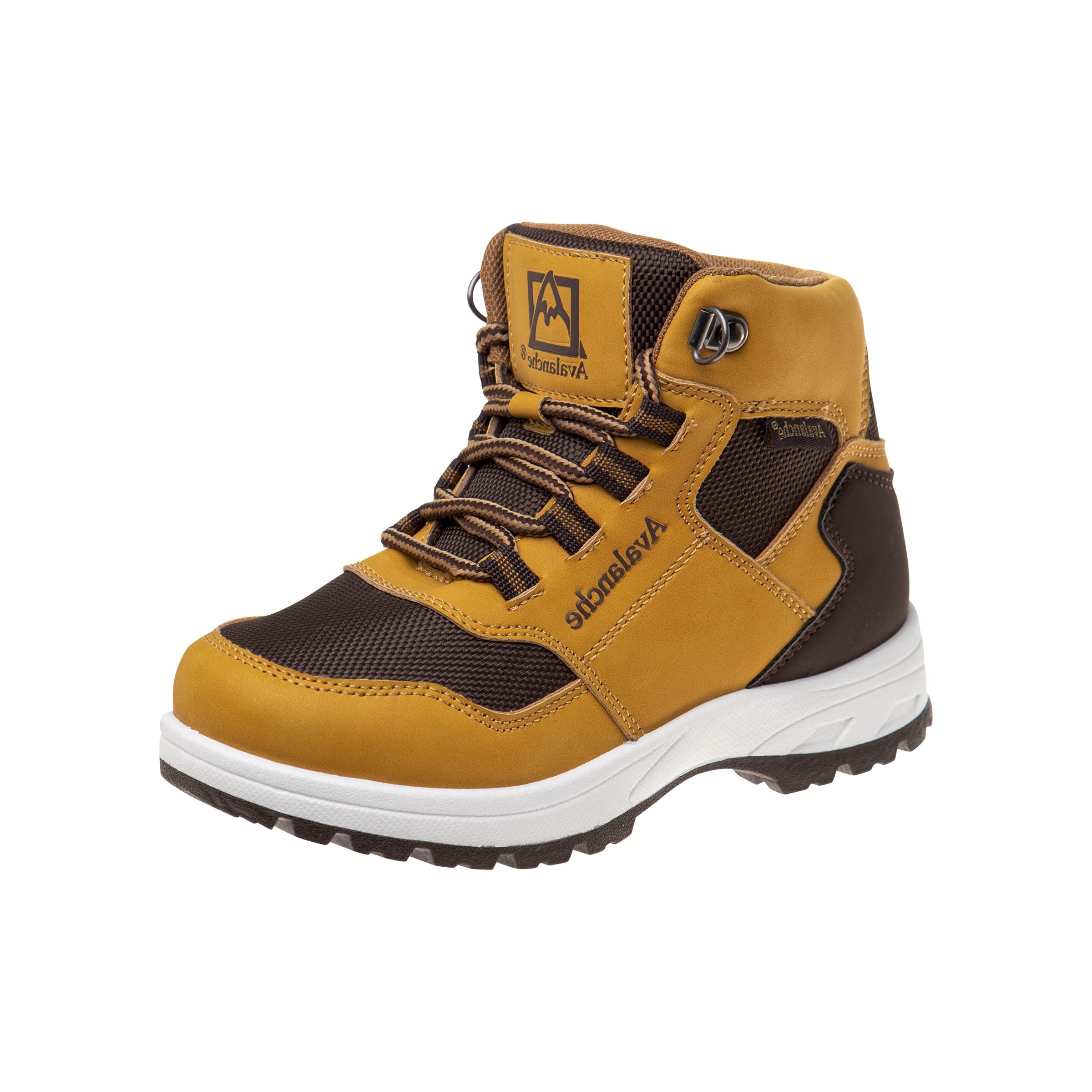 **Avalanche Kids Waterproof Hiking Boots - Durable Outdoor Work Boots for Boys & Girls - Perfect for Hiking, Construction, and Play**