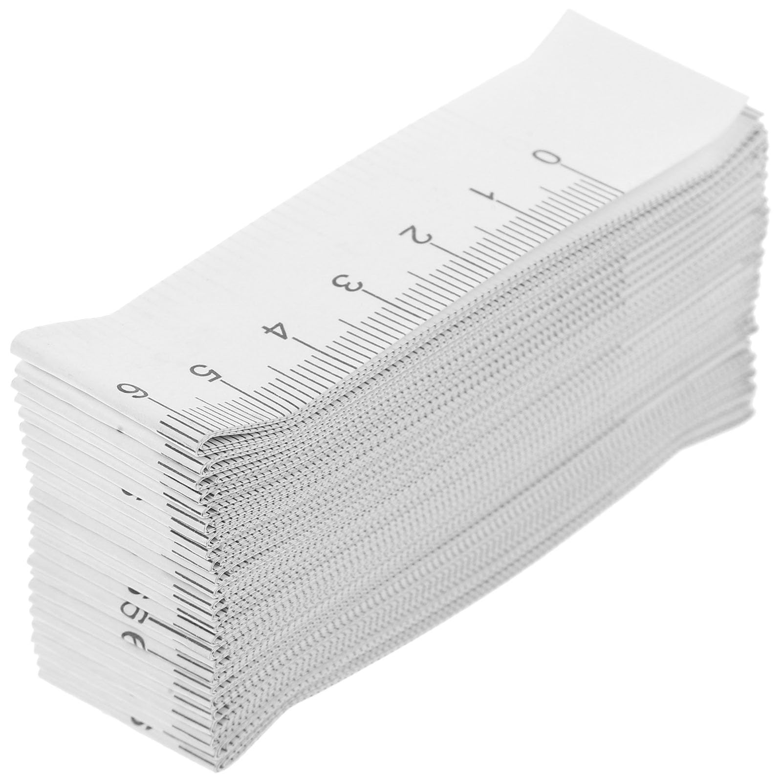 100-Pack Disposable Paper Measuring Tape 100cm Double-Sided Wound Ruler | Medical Clinic, Classroom & Office Measurement Tool | First Aid, Nursing, Sewing & Craft Projects