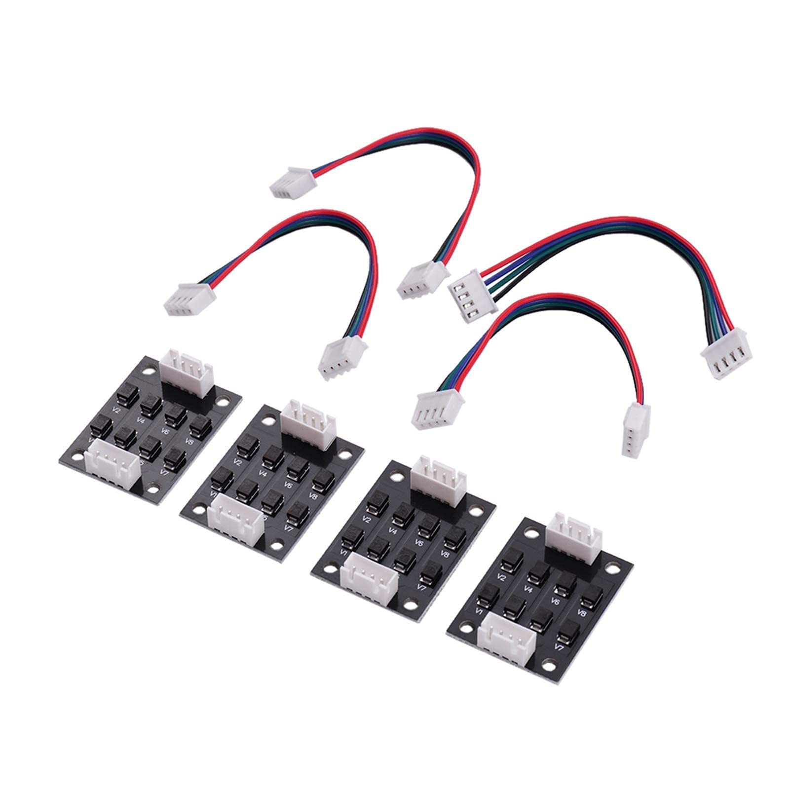 Youmine 3D Printer Replacement Parts - 4pcs TL-Smoother V1.0 Addon Module for Stepper Motor Drivers | Reduce Stepper Motor Noise & Improve Print Quality | Perfect for DIY 3D Printing Projects & Home Workshops