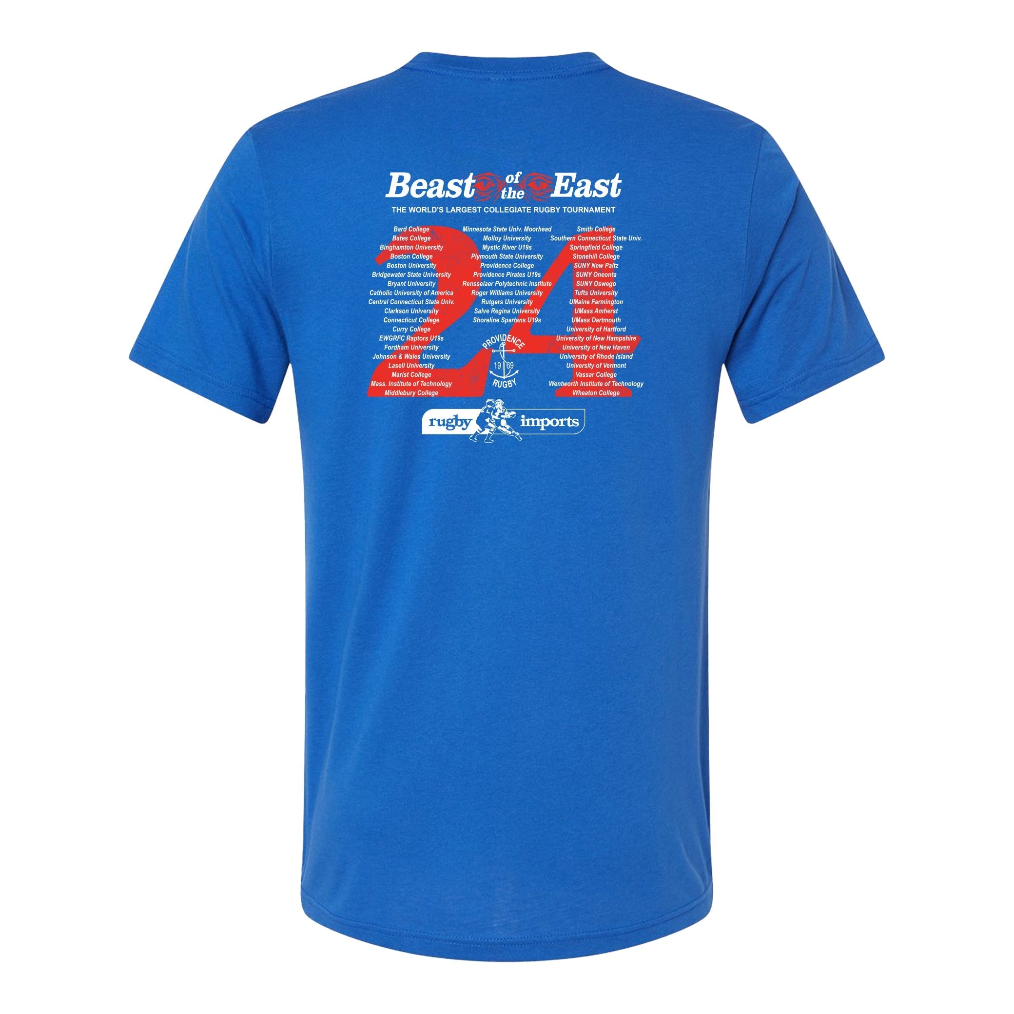 BOE '24 King of Rugby T-Shirt - Men's Sports Jersey for Rugby Fans - Perfect for Game Day, Training & Fan Support