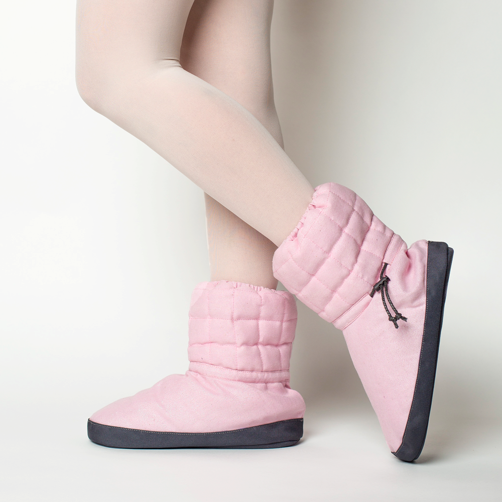 Cozy RP Quilted Warmup Booties for Women - Soft Indoor/Outdoor House Slippers with Non-Slip Sole - Perfect for Winter, Lounging & Relaxing at Home
