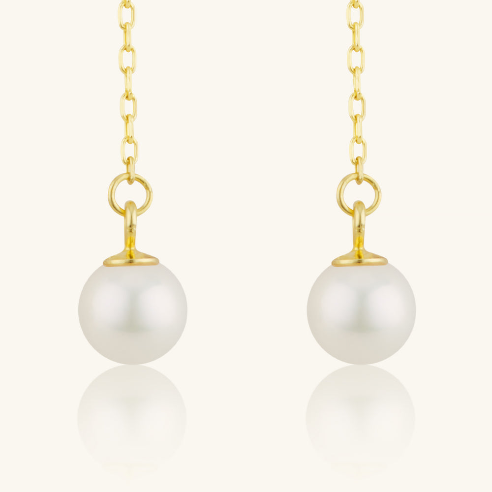 AAA Quality Pearl Earrings for Women - Elegant & Versatile Jewelry for Weddings, Parties & Everyday Wear