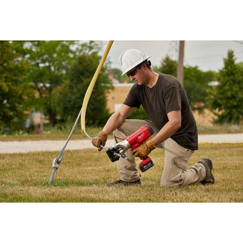 M18 18-Volt Lithium-Ion Cordless Force Logic 1590 ACSR Cable Cutter Kit - Professional Electrician Tool for Utility Line Work & Construction Projects