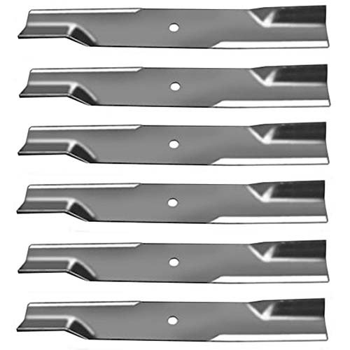 (6 Pack) Premium High Lift Replacement Lawn Mower Blades - Compatible with Stens 320-220, 320-515, 320-535 - 17