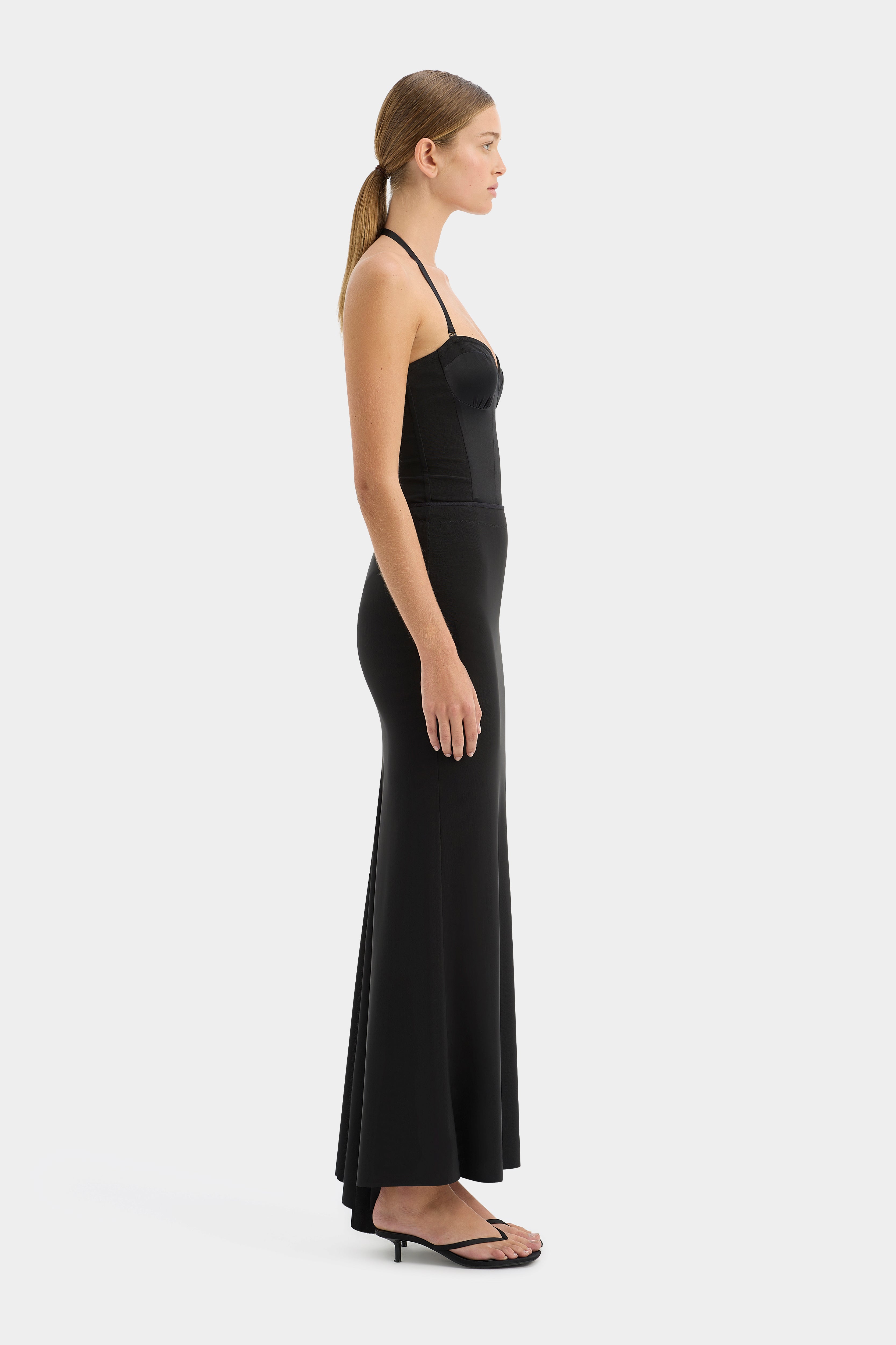 Sonora Evening Skirt - Women's Flowy Maxi Skirt for Parties & Date Nights | Elegant A-Line Design with Side Slit | Perfect for Weddings, Dinners & Special Occasions