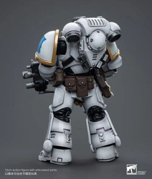 JOYTOY Warhammer 40k Space Marines White Consuls Intercessors Action Figure - Collectible Miniature for Tabletop Gaming, Display & Warhammer 40k Battles