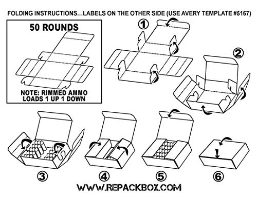 9MM 30 Box KIT - Heavy Duty Military Cardboard Ammo Storage Box Holds 50 Rounds (1500 Rounds Total) - Ideal for Range Training, Hunting & Ammo Organization