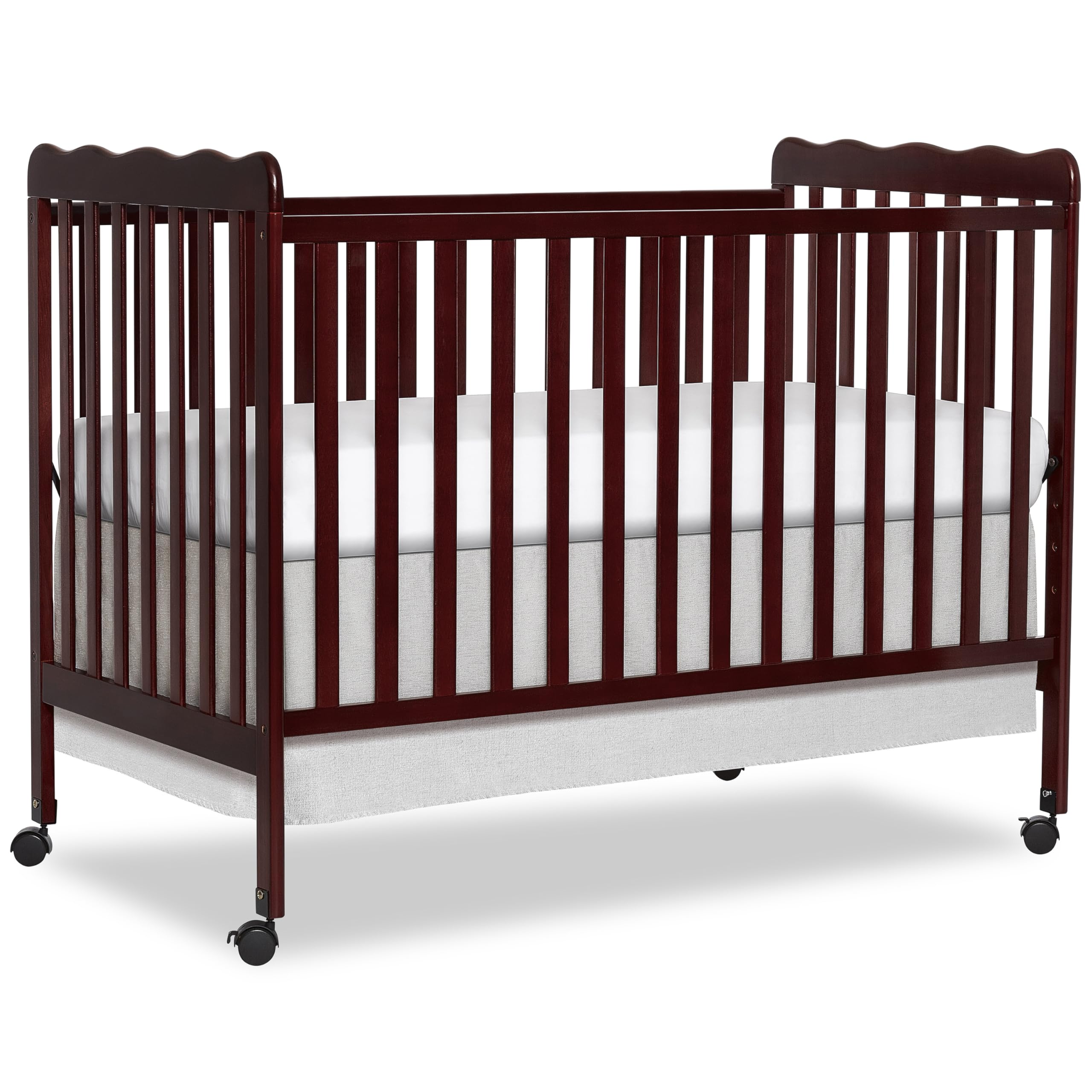 Dream On Me Carson Classic 3-in-1 Convertible Crib - Espresso Finish | Greenguard Gold & JPMA Certified | Converts to Daybed & Toddler Sofa | Safe Nursery Furniture for Baby & Kids Bedroom