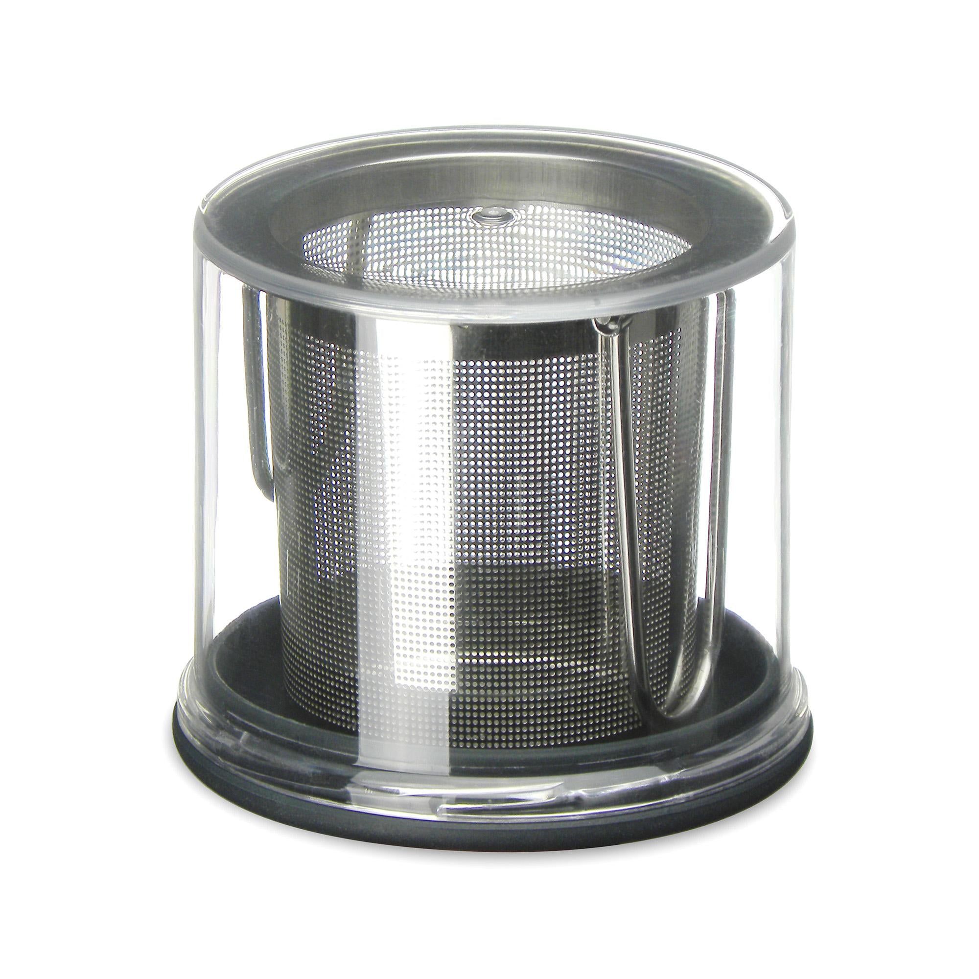 Premium Stainless Steel Folding Handle Tea Strainer - Fine Mesh Infuser for Loose Leaf Tea - Perfect for Travel, Camping & Home Brewing