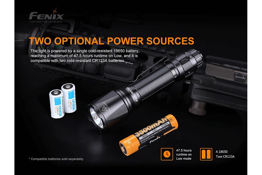 Fenix TK11 TAC LED Tactical Flashlight 1600 Lumens - High-Intensity Rechargeable Flashlight for Outdoor, Camping, Hunting & Emergency Use