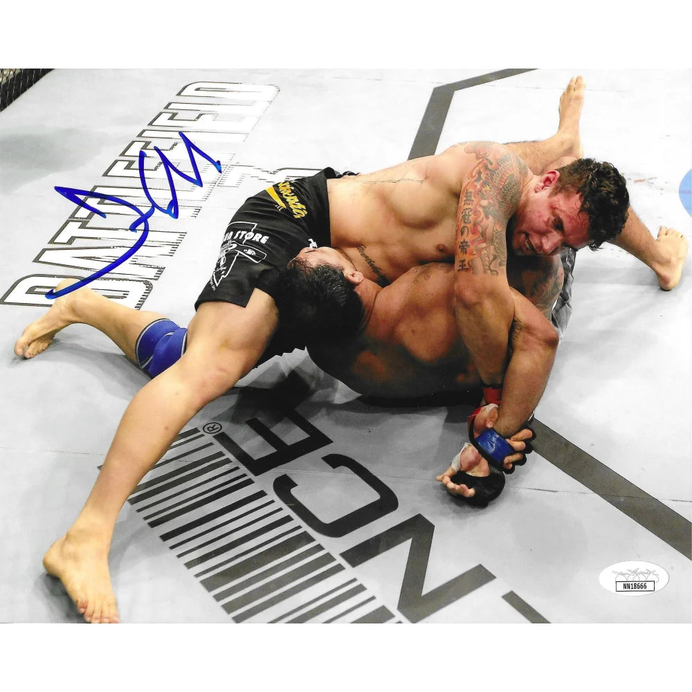 Frank Mir Autographed 8x10 Photo with JSA COA - UFC MMA Signed Memorabilia - Legendary Arm Break vs Nogueira - Perfect for Sports Collectors, Man Cave Decor & MMA Fan Gifts