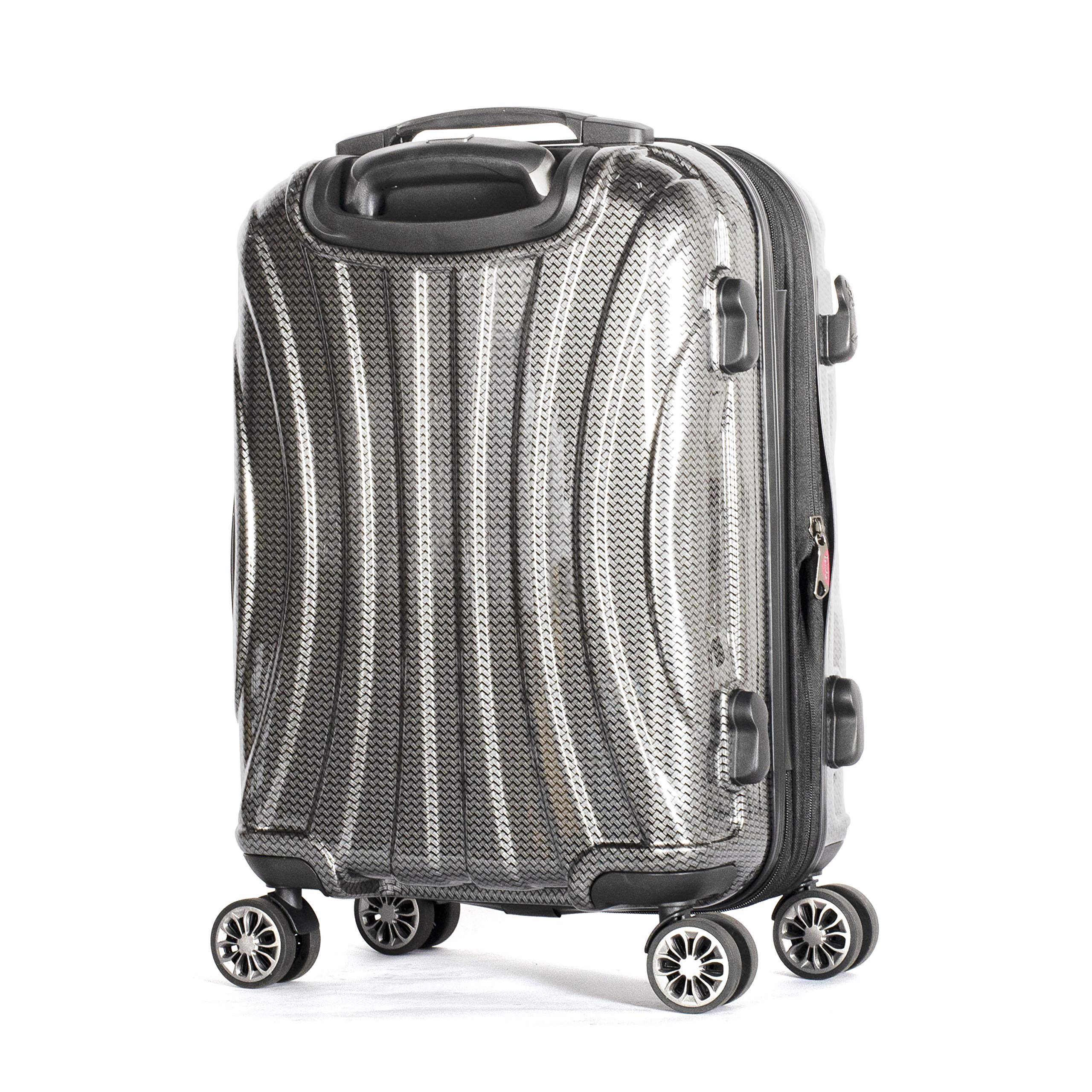 Olympia U.S.A. Phoenix 3-Piece Expandable Lightweight Hardside Luggage Set with 360° Spinner Wheels, TSA Lock & Laptop Compartment - Perfect for Business Travel, Family Vacations & International Trips
