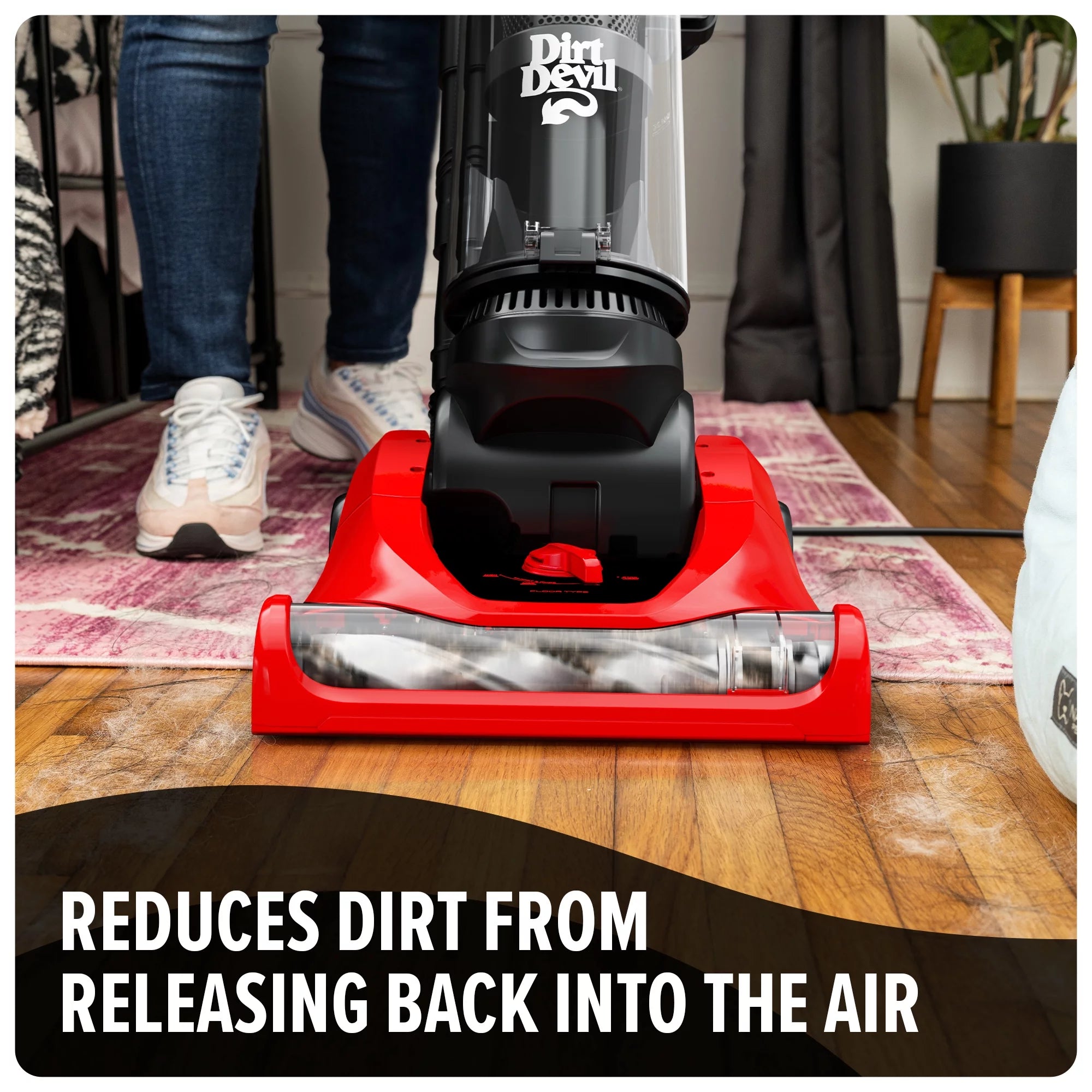 Dirt Devil Multi Surface Vacuum Cleaner - Powerful Suction for Carpets, Hard Floors & Pet Hair | Ideal for Home, Office & Car Cleaning